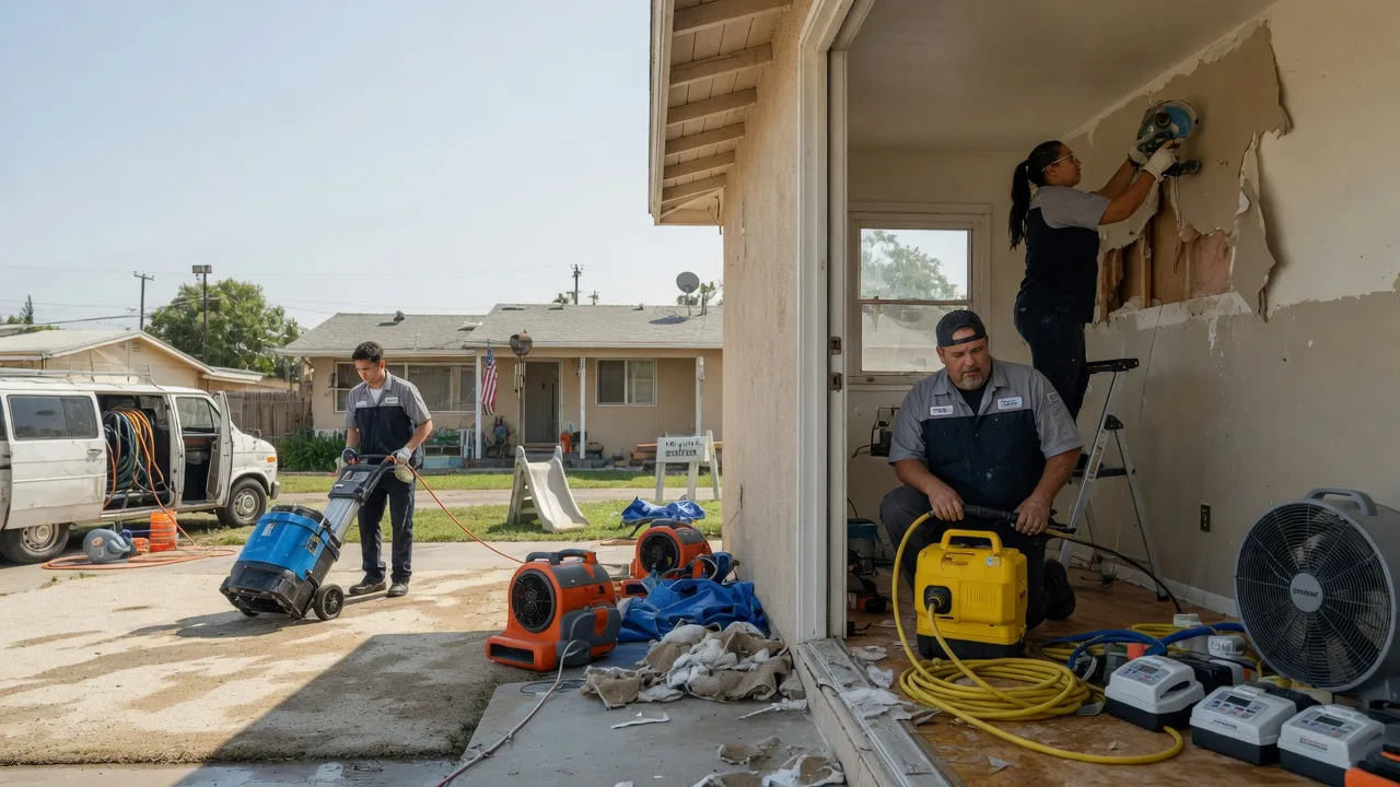 Water Damage Restoration in Levasy, MO near me